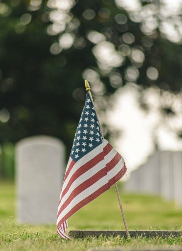 A U.S. flag